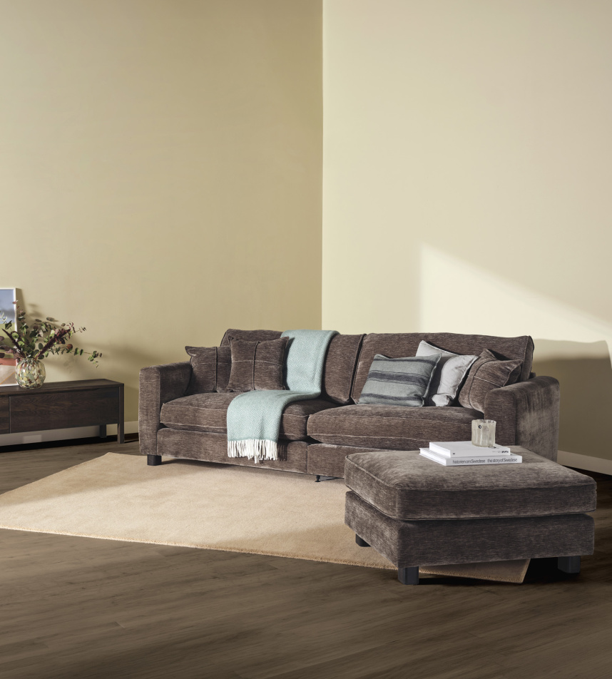 EASTWOOD Soffa 3,5-sits Tyg Lumina Soil