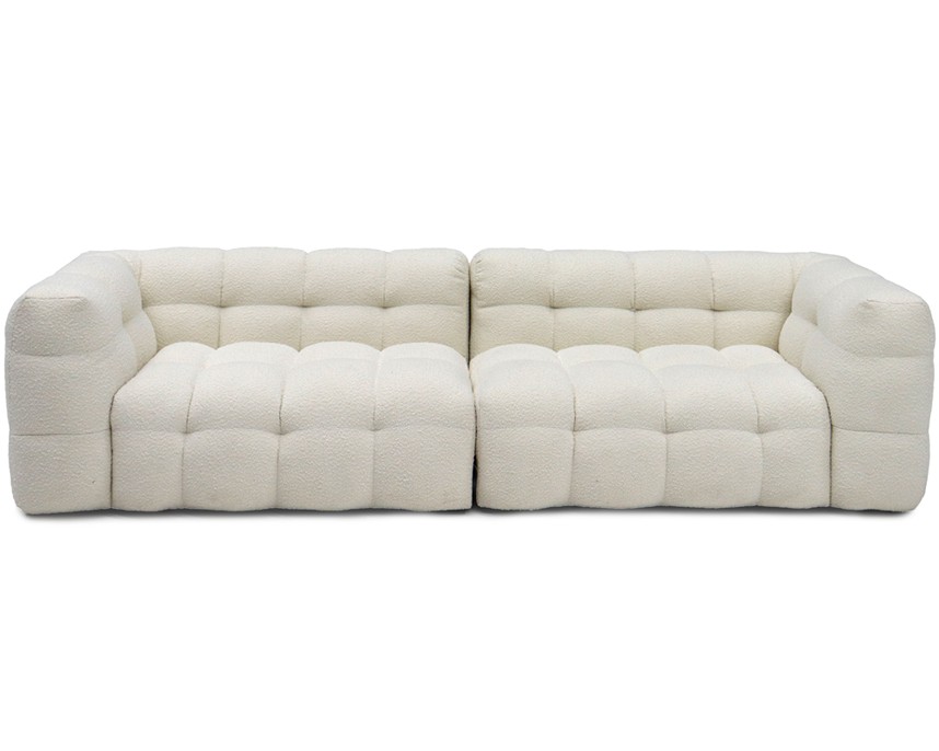CREAM Soffa 4-sits Tyg Ascot Natur