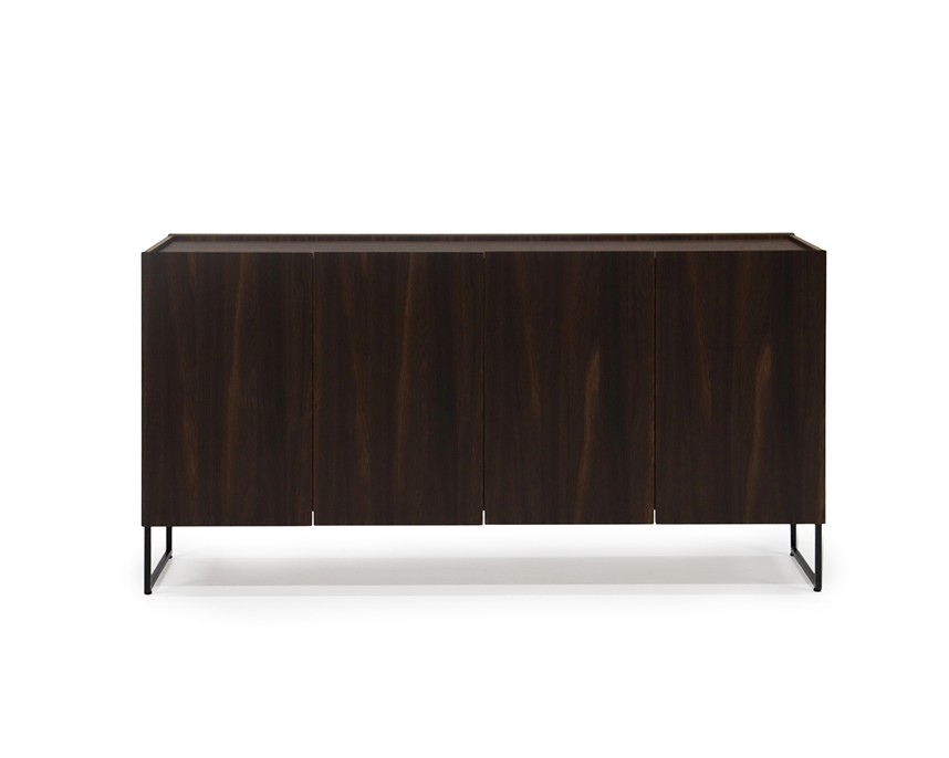 VEN Sideboard Ekfanér Brunbetsad