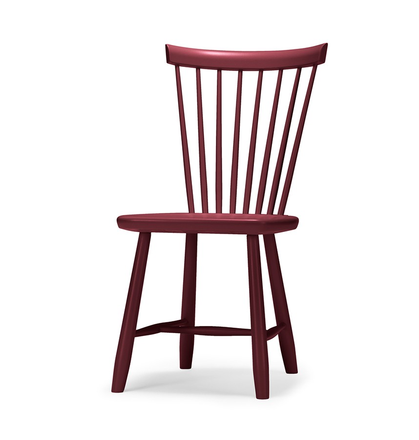 LILLA ÅLAND Stol Massiv björk Lingon