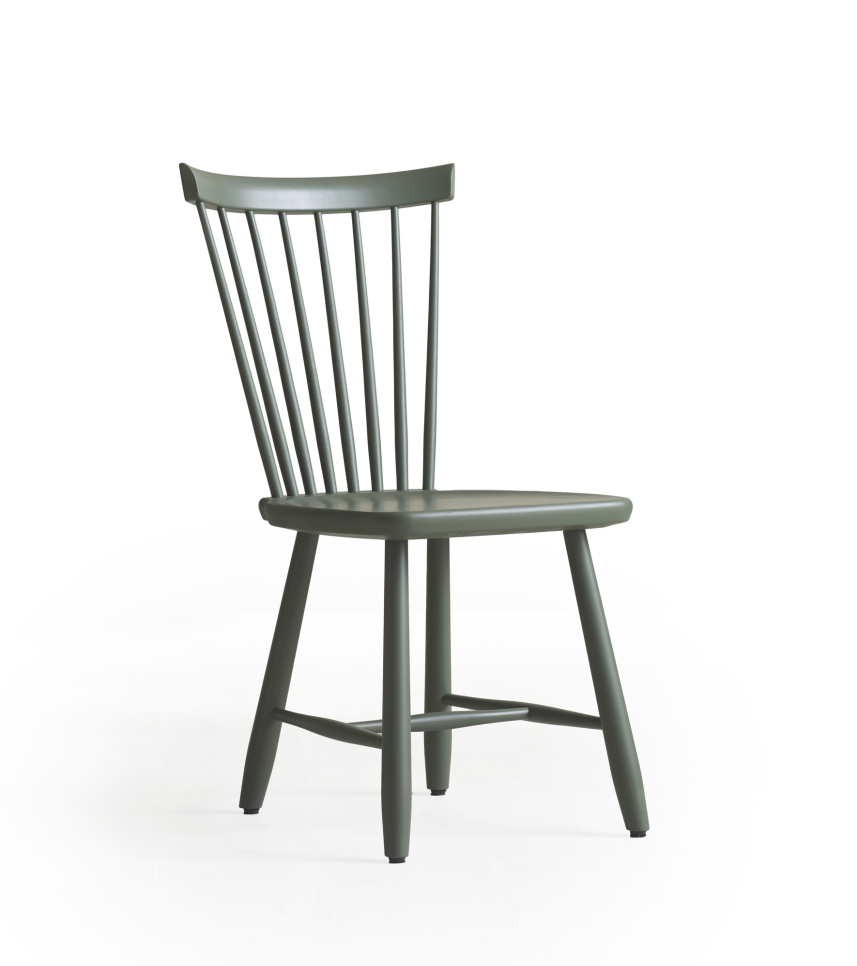 LILLA ÅLAND Stol Massiv björk Lackad Svenska Hems Grön