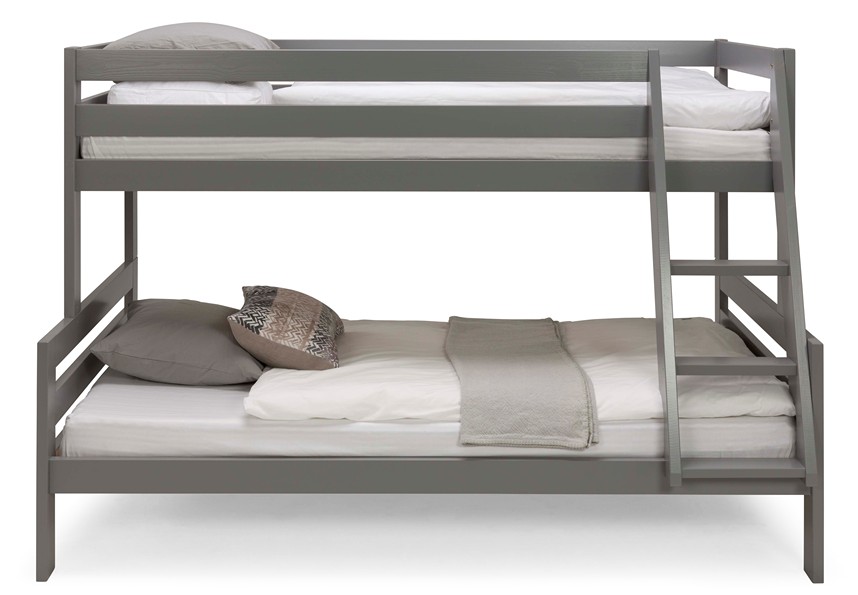 SIRI Våningssängar Grå, 90/120x200 cm