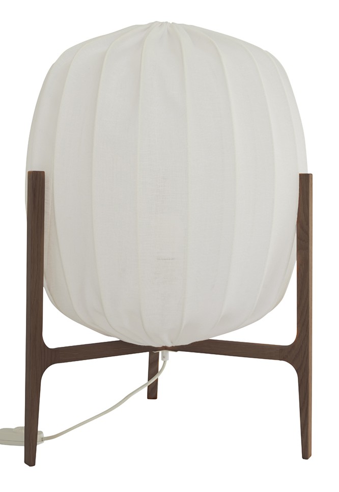 PRISMA Golvlampa Mörk ask, Vit