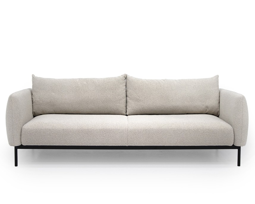 VERA Bäddsoffa 3-sits Tyg Loop Beige
