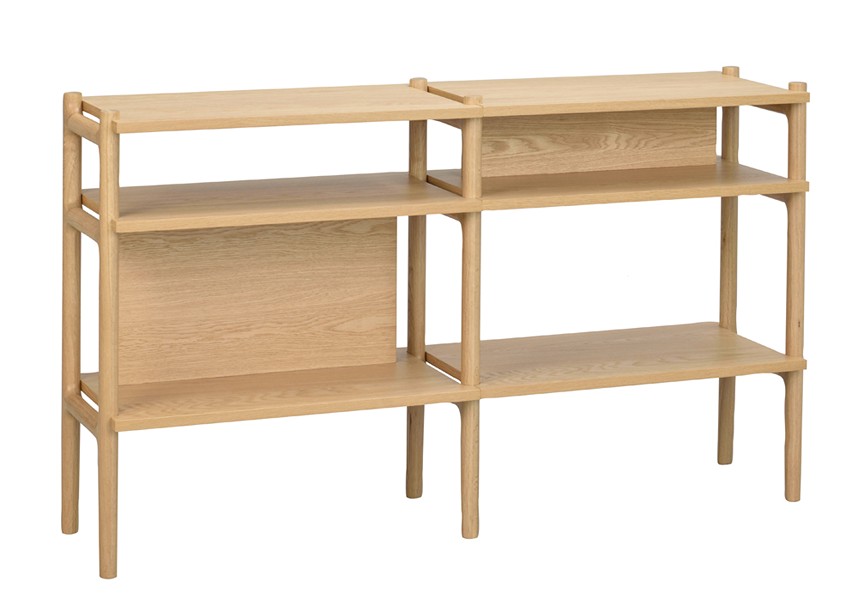 HOLTON Avlastningsbord Ek, mattlack