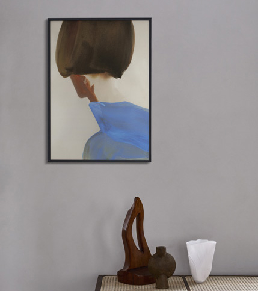 THE BLUE CAPE Poster 50x70