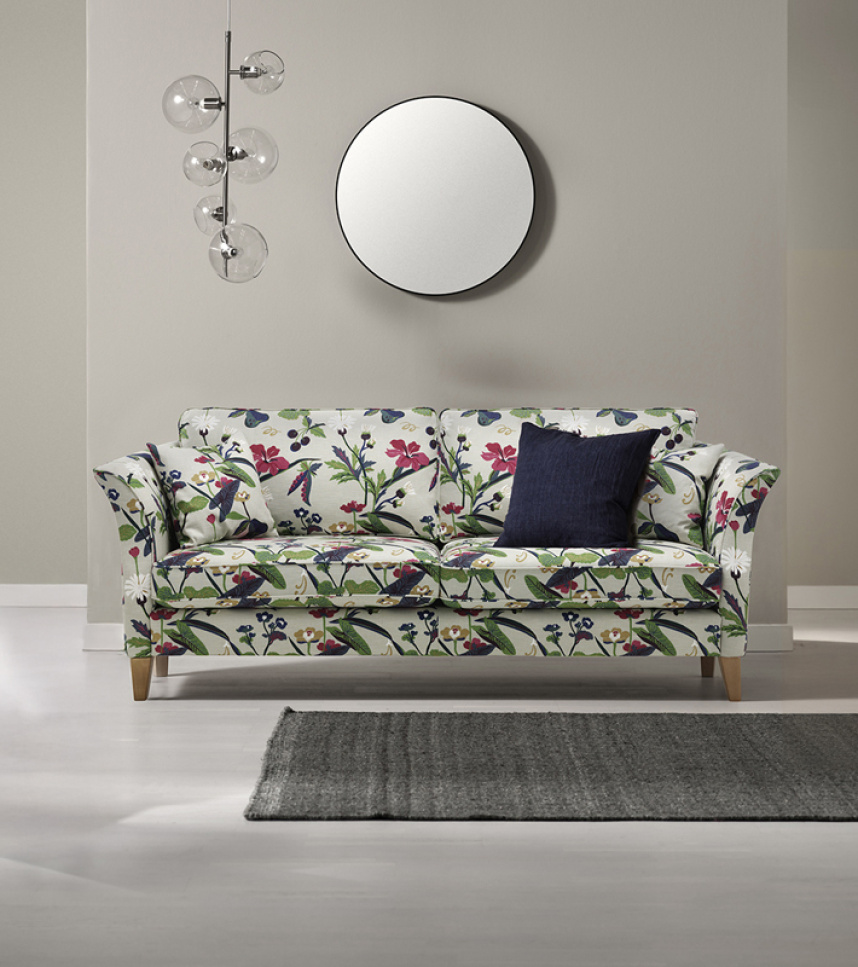 ÖRENÄS Soffa 3-sits Tyg Visingsö Gråbeige