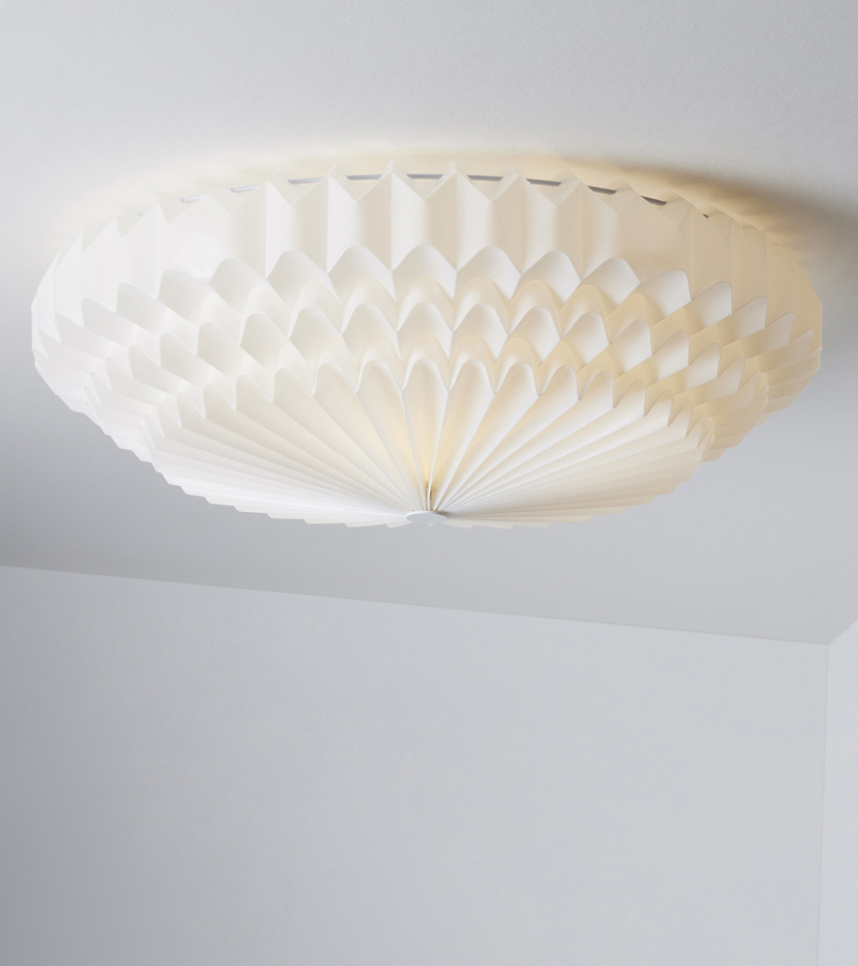 POPPY Plafond Vit. Ø 57 cm