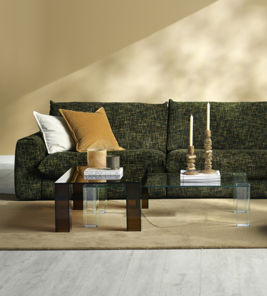 NIVO Soffbord Klart glas